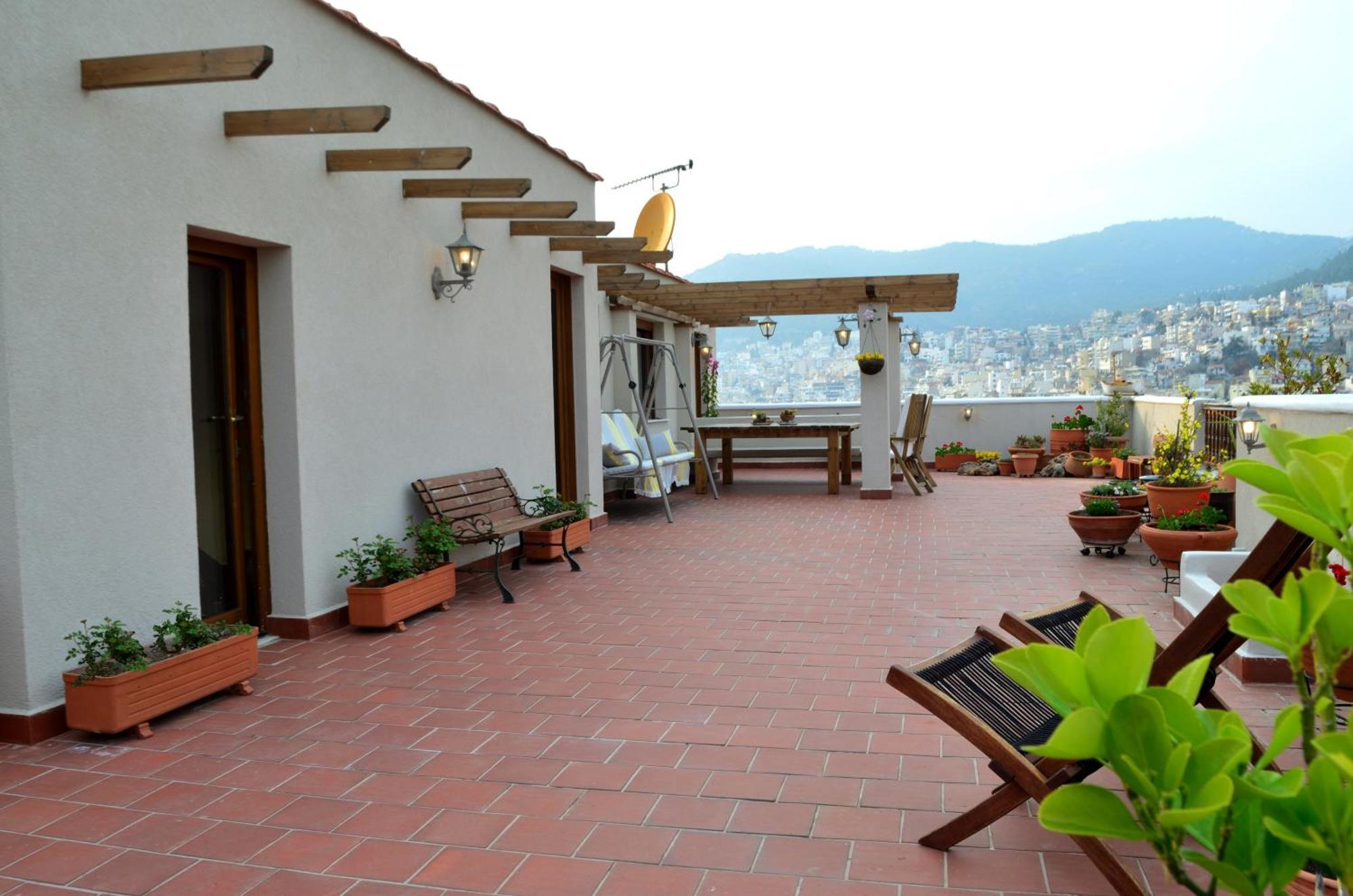 Old-Town Roof-Garden Suite Kavala Exterior foto